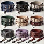Dog Collar Manufacturer - OEM Custom Luxury Adjustable Leather Reflective Anti-lost Tracker Collar