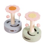 Cat Tree Supplier - Factory Direct Wholesale Sunflower-Shape Interactive Scratch Tree Wear-Resistant