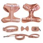 Dog Collar Set Supplier - Customizable Eco-Friendly Metal Buckle Collar Harness Leash Set
