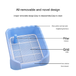 Dog Toilet Supplier - Teddy Pet Dog Supplies Urinal Poop Basin Flushing Large Medium Small Plastic