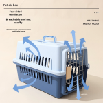 Pet Carrier Manufacturer - Factory Direct Sales Light Weight Portable Outdoor Plastic Space Capsule Airline Approved