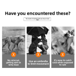 Pet Rain Coat Manufacturer - Reflection Outdoor Puppy Waterproof Transparent PU Raincoat Apparel