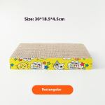 Cat Scratching Board Supplier - Bestseller Wholesale Modern Wood Bed Corrugated Paper Catnip Toy