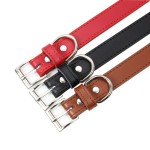 Dog Collar Manufacturer - OEM Custom Luxury Adjustable Leather Reflective Anti-lost Tracker Collar