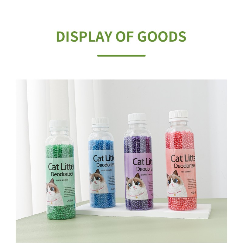 Pet Deodorizing Beads Factory - Hot Selling Absorb Odors Safe Environmentally Friendly Cat Deodorizing