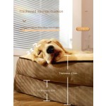 Dog Sofa Bed Manufacturer - Custom Eco-Friendly Extra Large Chew Proof Waterproof Memory Foam Orthopedic