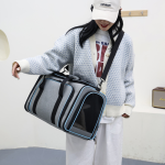 Pet Backpack Supplier - Open Top Oxford Material Fashionable Chest Crossbody Portable Outdoor Breathable Shoulder