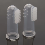 Pet Toothbrush Supplier - Hot Selling Convenient Safe Silicone Finger Cots for Cats Toothbrushes
