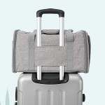 Pet Carrier Manufacturer - Portable Airline-Approved Soft Sided Puppy Travel Bag Hiking Small Animals