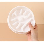 宠物碗工厂-高品质环保设计回收塑料彩色慢食