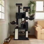Cat Tree Factory - OEM Custom Luxury Fashion Wooden Plush Scrapers Multifunctional Tower Scratching Posts