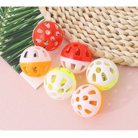 Cat Toys Manufacturer - Manufacturers Wholesale Bell Spherical Eco-Friendly Plastic Interactive