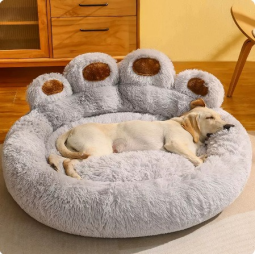 Pet Bed Supplier - Annual Procurement Paw Shape Foldable Pet Bed All Seasons Comfortable Small Large