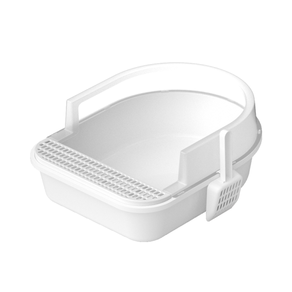 Cat Litter Box Supplier - Hot Selling Large Environmentally Friendly Material Cleaning Top Detachable