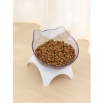 猫碗供应商-低价销售耐用透明环保安全抬高喂食碗