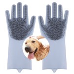 Pet Grooming Brush Factory - Factory Wholesale Long Pin Slicker Brush Wooden Wire Grooming Tool Cleaning Box