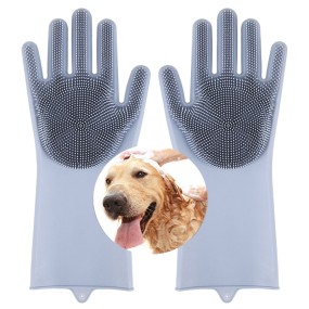 宠物美容刷工厂-工厂批发长针 slicker刷木质钢丝美容工具清洁盒