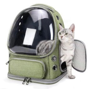 Pet Backpack Factory - Breathable Waterproof Oxford Transparent Portable Eco-Friendly Travel Bag Outdoor