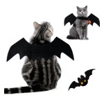 Pet Collar Supplier - Super Cute Halloween Bat Wings