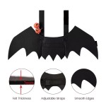 Pet Collar Supplier - Super Cute Halloween Bat Wings