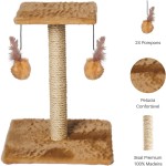 Cat Tower Supplier - Double Balls Nest Basket Sisal Fabric