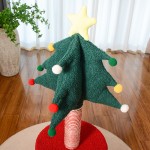 Cat Tree Manufacturer - Hot Sale Christmas Trees-shaped Velvet
