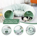 Cat Tunnel Factory - Easy-to-clean Round Collapsible Washable
