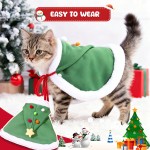 Cat Clothes Factory - New Design Winter Plush Cape Red