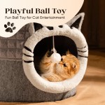 Pet Bed Supplier - Semiconfined Round Soft Plush Anti-Slip