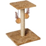 Cat Tower Supplier - Double Balls Nest Basket Sisal Fabric