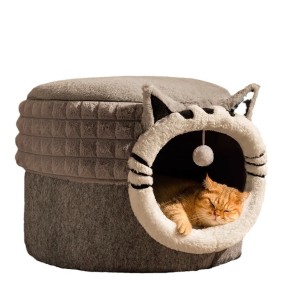 Cat Bed Manufacturer - Indoor Large Cave Foldable Winter