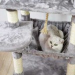 Cat Tree Factory - Large Luxury Seven-Story Wooden Plush