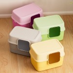 Cat Litter Box Manufacturer - Multicolor No-Mess Hooded