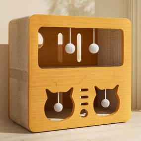 Cat Scratching Post Factory - Easy Assemble Cozy House Design