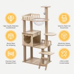 Cat Climbing Frame Factory - Luxury Modern Sturdy Wooden