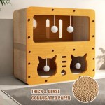 Cat Scratching Post Factory - Easy Assemble Cozy House Design