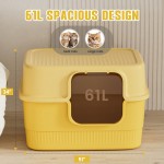 Cat Litter Box Manufacturer - Multicolor No-Mess Hooded