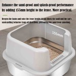 Metal Litter Box Supplier - High Wall Slides Enclosure With Lid