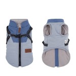 Puppy Clothes Supplier - Built in Harness Outdoor Walking