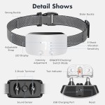 Bark Control Collar Manufacturer - Rechargeable Waterproof 7 Sensitivity