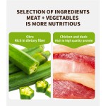 Dog Snacks Factory - 100g Duck Okra Non-GMO Grain-Free