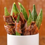 狗零食供应商-咀嚼棒100克鸡肉秋葵高蛋白