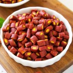 狗零食生产厂家-肉干100克牛肉块蛋黄馅