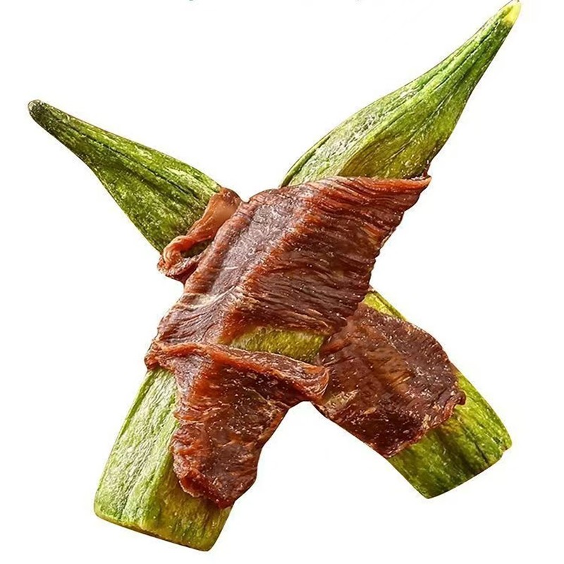 狗零食供应商-咀嚼棒100克鸡肉秋葵高蛋白
