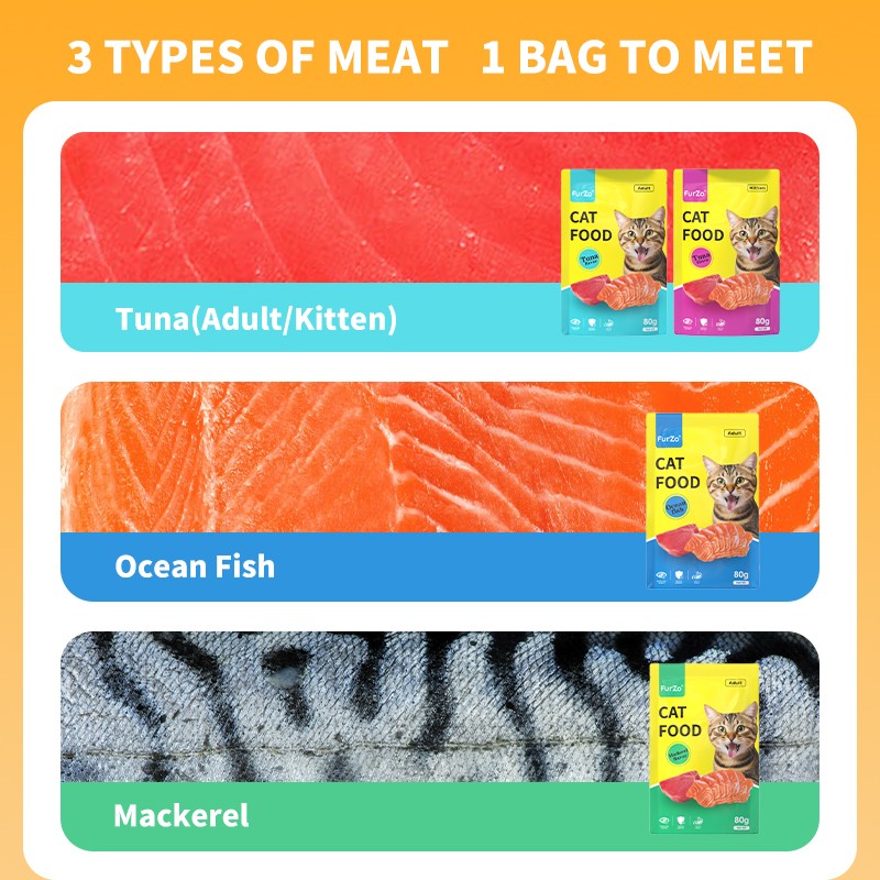 猫零食工厂-热销海洋鱼碎肉80克