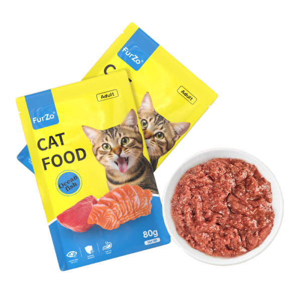 Wet Cat Treats Factory - FurZo 80g Ocean Fish Sensitive Digestion