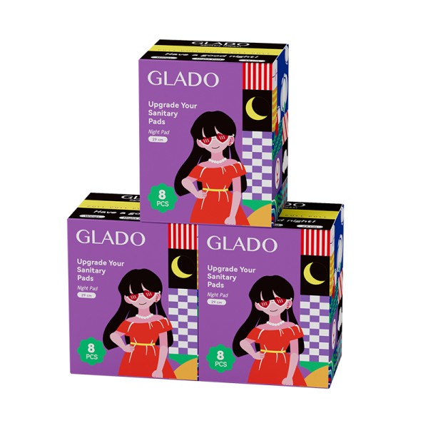 卫生巾生产厂家-可定制负离子护翼卫生巾