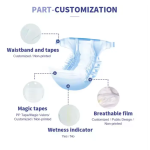 婴儿纸尿裤工厂-优质竹棉可降解尿裤
