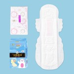 卫生巾工厂-350mm有机棉夜用卫生巾