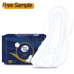 卫生巾供应商-350mm有机竹纤维PE卫生巾